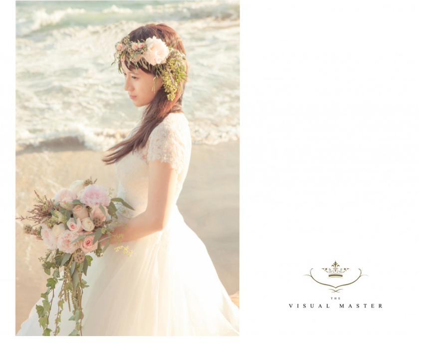 Bride with flower crown and wedding flowers at a beautiful Malibu wedding venue http://RoyceWeddings.com Call: 626-560-2537