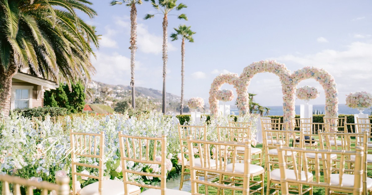 Luxurious Blush and Pastel Wedding at the Montage Laguna Beach - Luxury wedding, decor & floral design