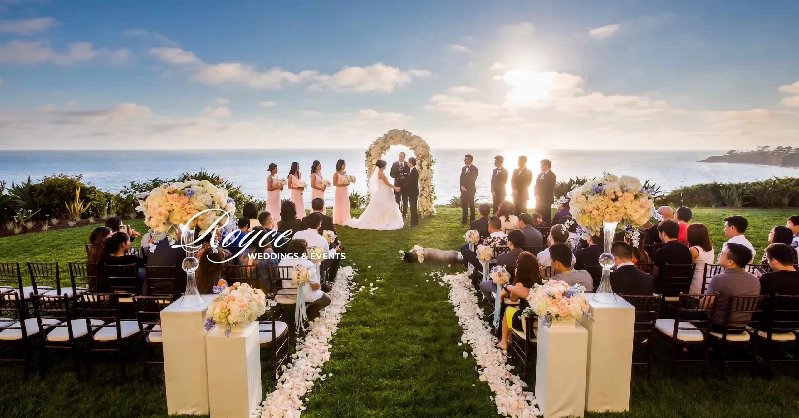 Wedding at the Ritz Carlton, Laguna Beach - Wedding Designer