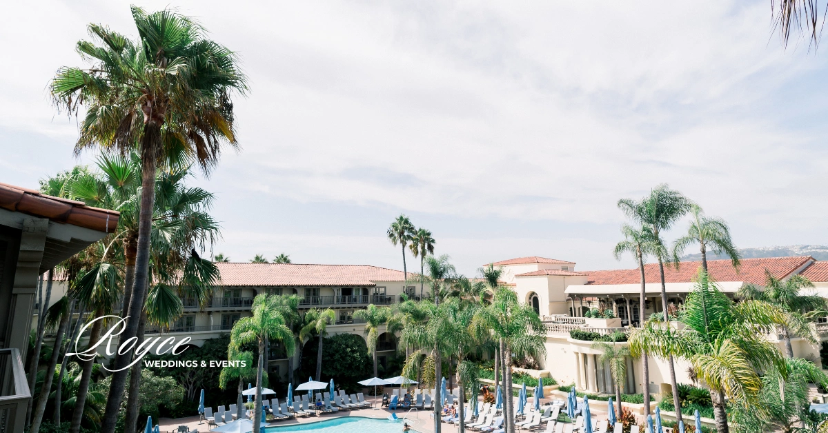 Ritz Carlton Laguna Niguel wedding venue with panoramic ocean views and resort surroundings
