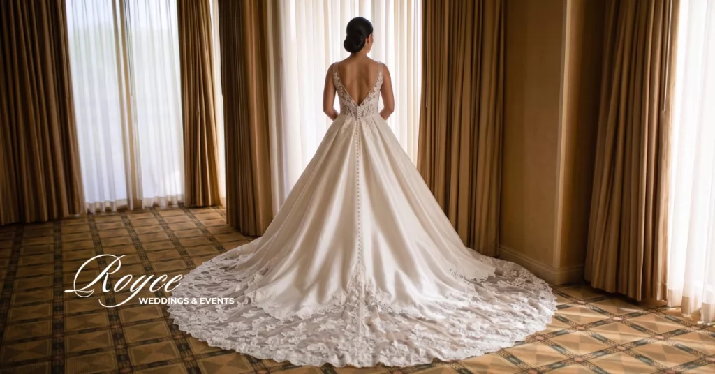 Luxury bride getting ready at a Beverly Hills wedding venue before the ceremony.