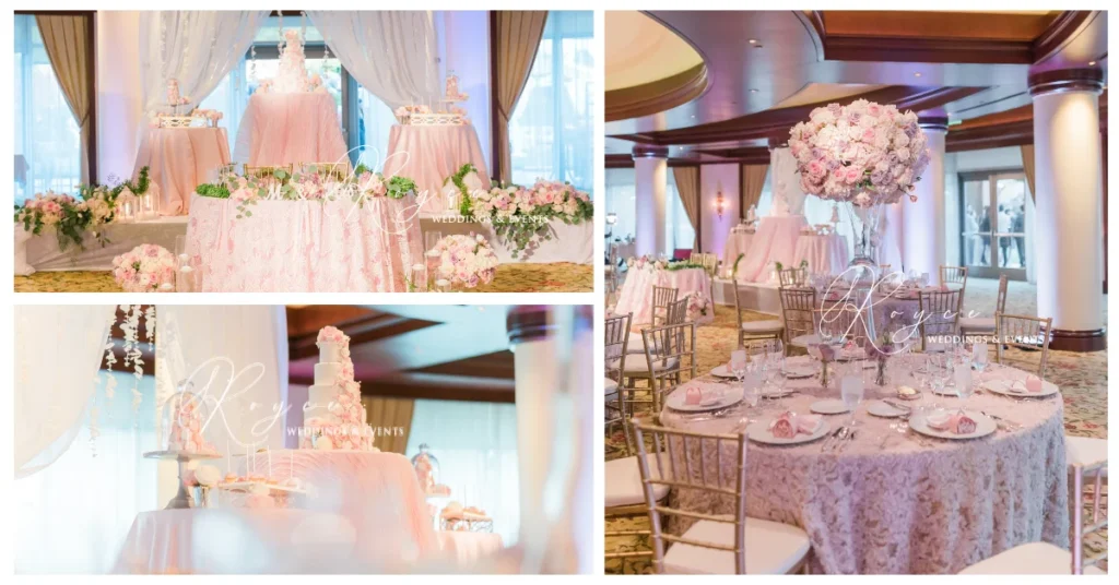 Four Seasons Westlake Village Wedding Reception | Indoor wedding reception, Four seasons, Ballroom wedding receptions