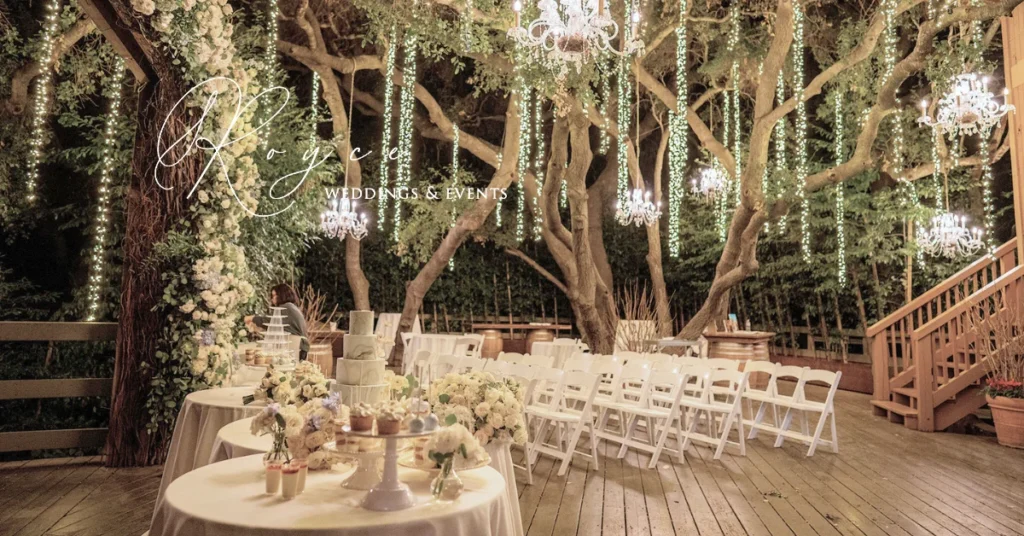 This Calamigos Ranch Wedding Positively Glows with Fairy Lights | Wedding Design