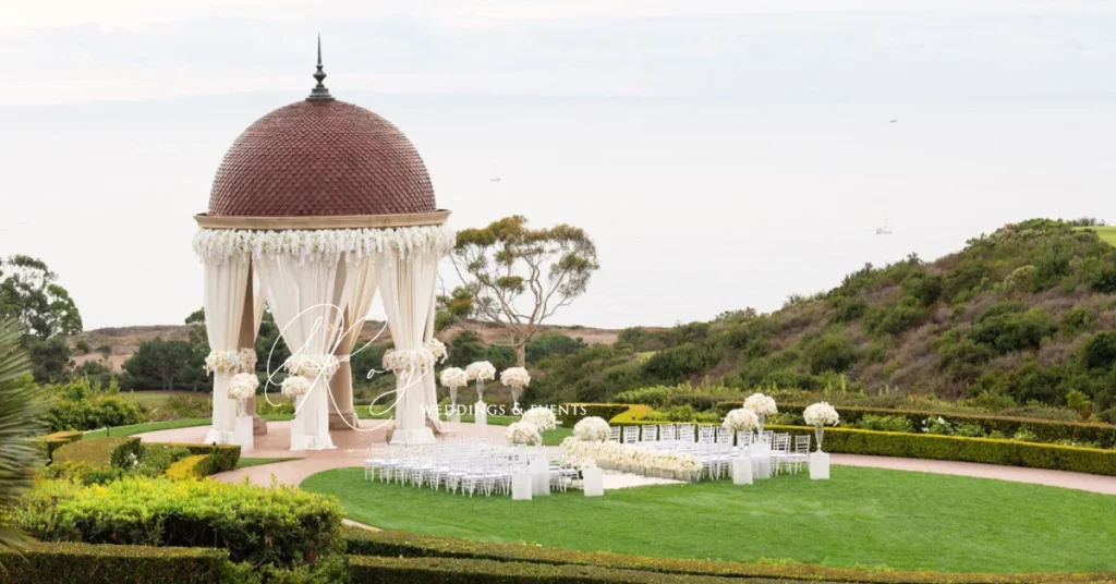 Luxury and Modern Wedding at The Resort at Pelican Hill in Newport Beach,  California